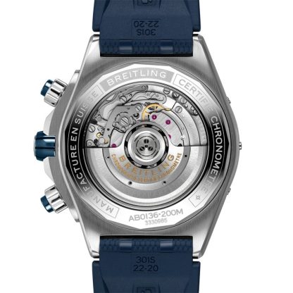 Breitling Super Chronomat B01 44 Rubber Strap Watch AB0136161C1S1 - Image 2