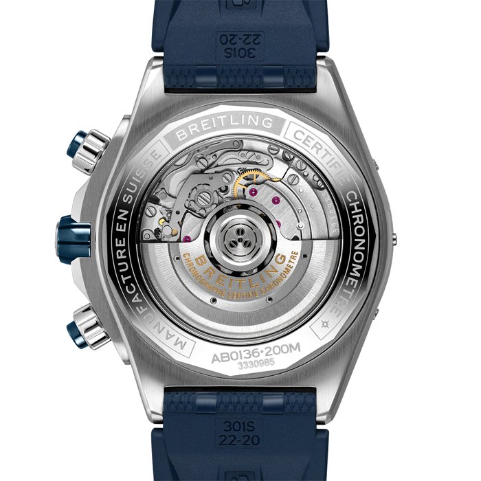 Breitling Super Chronomat B01 44 Rubber Strap Watch AB0136161C1S1 - Image 2