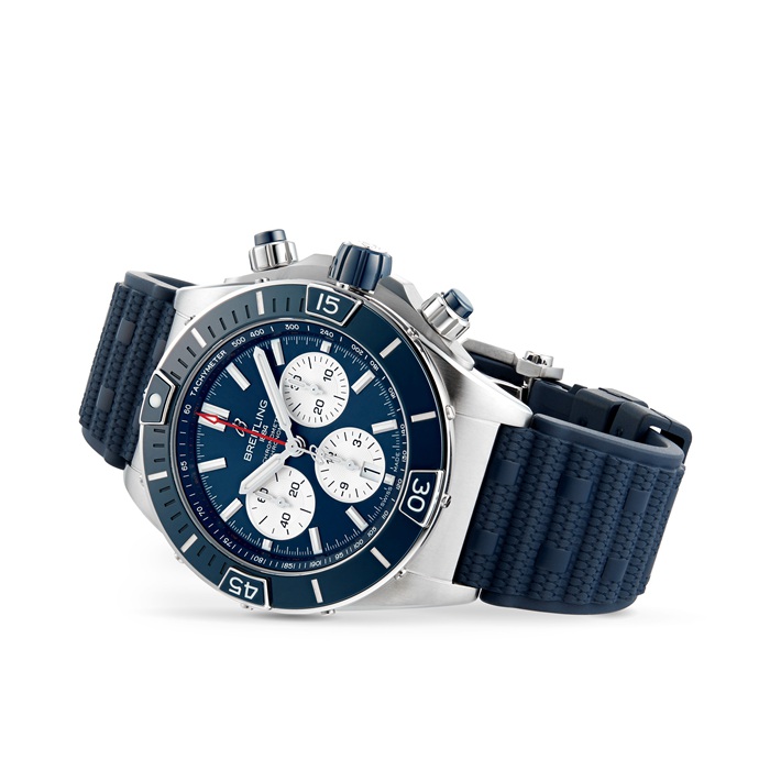Breitling Super Chronomat B01 44 Rubber Strap Watch AB0136161C1S1 - Image 3