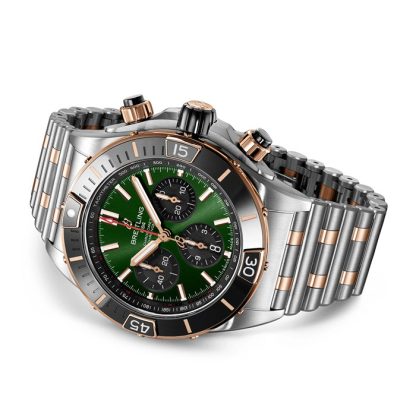 Breitling Super Chronomat B01 44 Stainless Steel & 18k Red Gold Watch UB0136251L1U1 - Image 3
