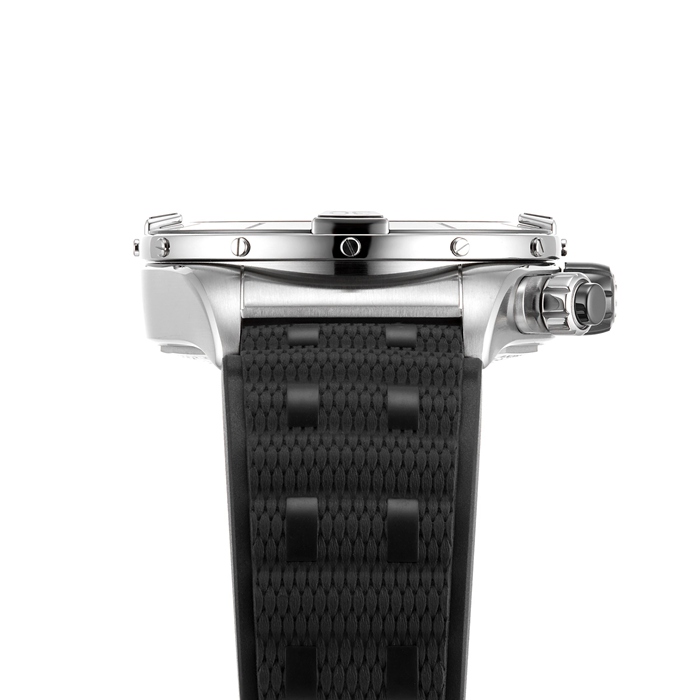 Breitling Super Chronomat B01 44 Stainless Steel Rubber Strap Watch AB0136251B1S1 - Image 5