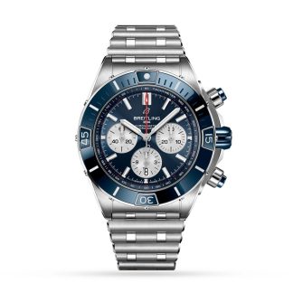 Breitling Super Chronomat B01 44 Stainless Steel Watch AB0136161C1A1