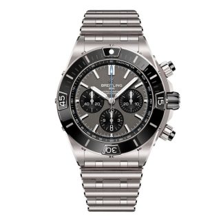 Breitling Super Chronomat B01 44mm Mens Watch Grey Titanium EB0136251M1E1