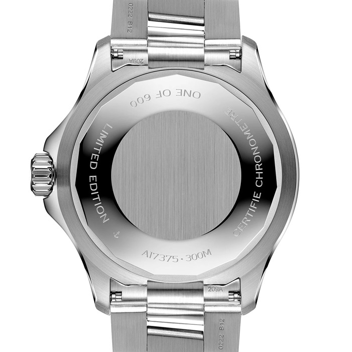 Breitling Superocean 42mm UK Edition Mens Watch Grey Stainless Steel A173757A1B1A1 - Image 4