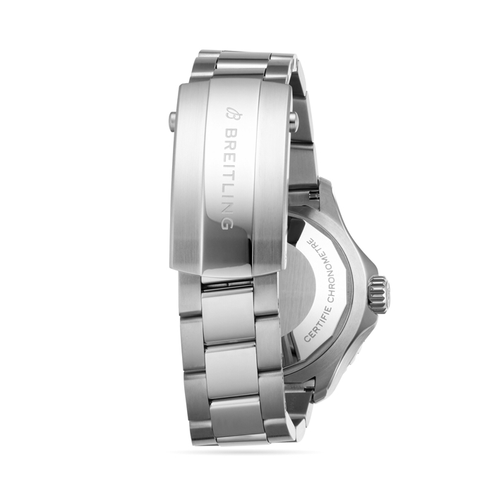 Breitling Superocean 42mm UK Edition Mens Watch Grey Stainless Steel A173757A1B1A1 - Image 5