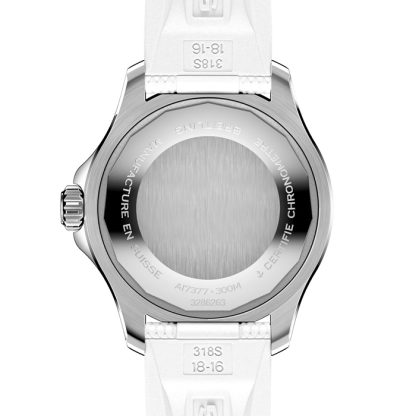 Breitling Superocean Automatic 36 Stainless Steel Rubber Strap Watch A17377211A1S1 - Image 2