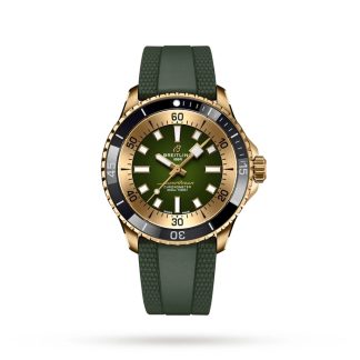 Breitling Superocean Automatic 42 Bronze Rubber Strap Watch N17375201L1S1