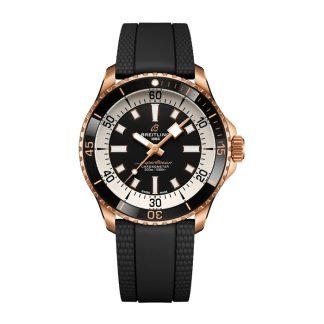 Breitling Superocean Automatic 42mm Mens Watch Black R17375211B1S1
