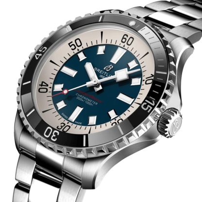 Breitling Superocean Automatic 44 Stainless Steel Blue Watch A17376211C1A1 - Image 3