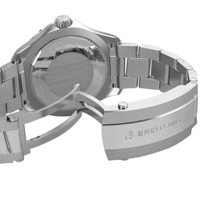 Breitling Superocean Automatic 44 Stainless Steel Green Watch A17376A31L1A1 - Image 5