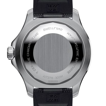 Breitling Superocean Automatic 44 Stainless Steel Rubber Strap Watch A17376211L2S1 - Image 2