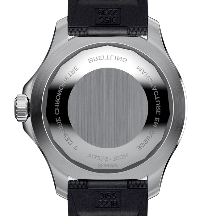 Breitling Superocean Automatic 44 Stainless Steel Rubber Strap Watch A17376211L2S1 - Image 2