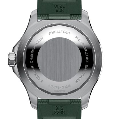 Breitling Superocean Automatic 44 Stainless Steel Rubber Strap Watch A17376A31L1S1 - Image 2