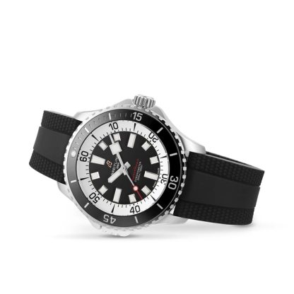 Breitling Superocean Automatic 46 Stainless Steel Rubber Strap Watch A17378211B1S1 - Image 3