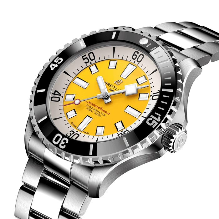Breitling Superocean Automatic Code Yellow UK Edition 46mm Mens Watch Yellow A173781A1I1A1 - Image 3