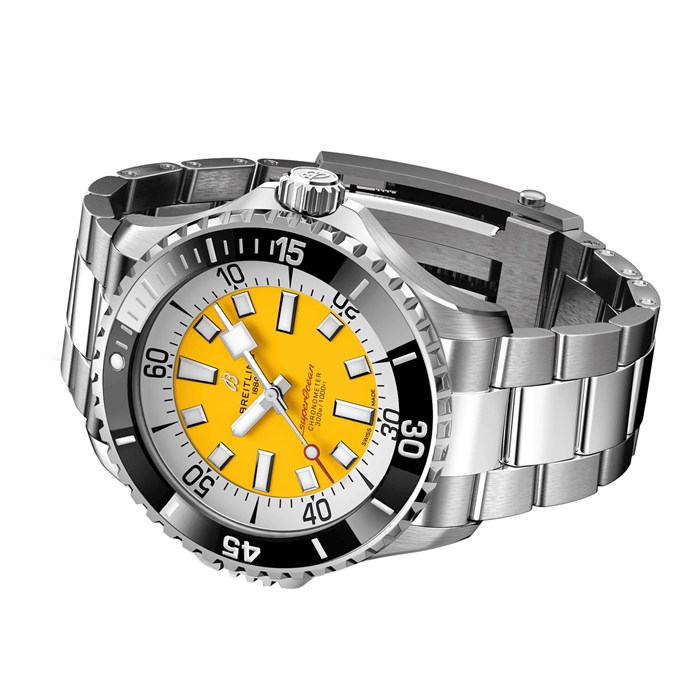 Breitling Superocean Automatic Code Yellow UK Edition 46mm Mens Watch Yellow A173781A1I1A1 - Image 4