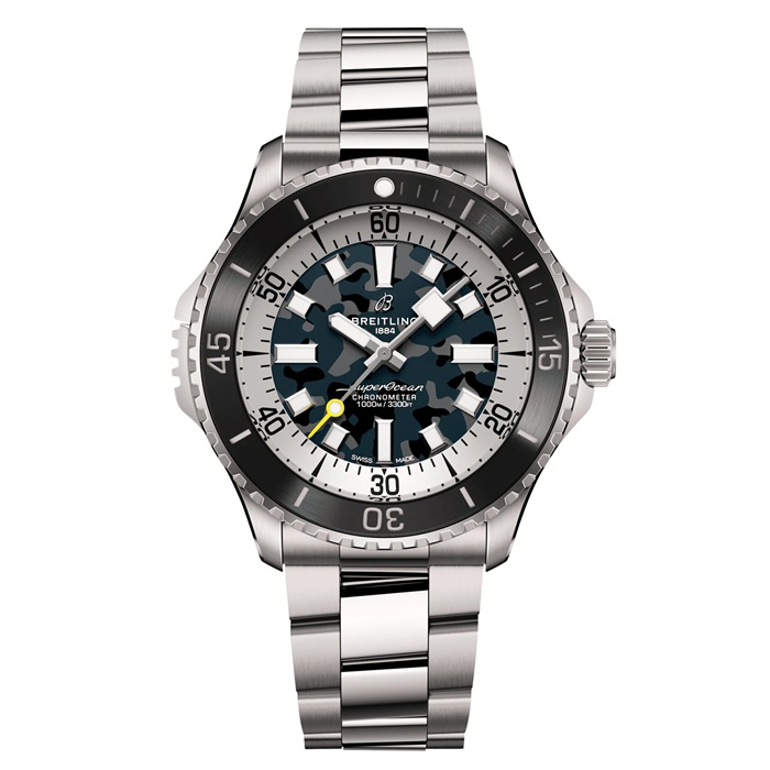 Breitling Superocean Automatic Super Diver 46mm Mens Watch Black E10379351B1E1