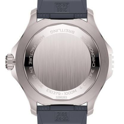Breitling Superocean Automatic Super Diver 46mm Mens Watch Black Rubber E10379351B1S1 - Image 4