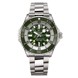 Breitling Superocean Automatic Super Diver 46mm Mens Watch Green E10379D31L1E1