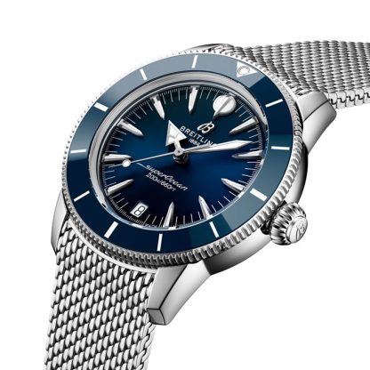 Breitling Superocean Heritage Automatic 36mm Unisex Watch Blue A10390161C1A1 - Image 3