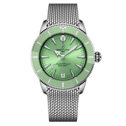 Breitling Superocean Heritage Automatic 36mm Unisex Watch Green A10390361L1A1