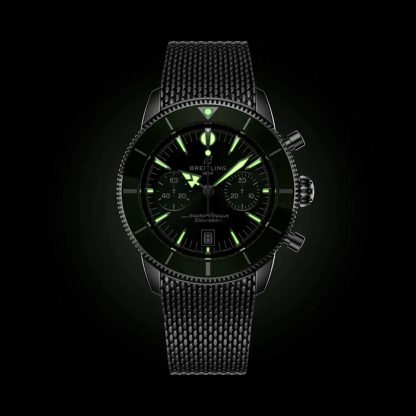 Breitling Superocean Heritage B01 Chronograph 42mm Mens Watch Green AB0156361L1A1 - Image 5