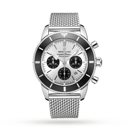 Breitling Superocean Heritage B01 Chronograph 44 Stainless Steel Watch AB0162121G1A1