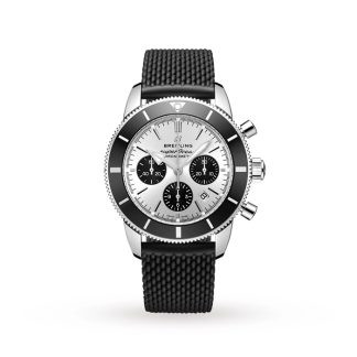 Breitling Superocean Heritage B01 Chronograph 44 Stainless Steel Watch AB0162121G1S1