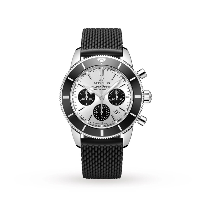 Breitling Superocean Heritage B01 Chronograph 44 Stainless Steel Watch AB0162121G1S1