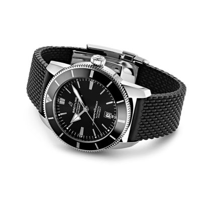 Breitling Superocean Heritage B20 Automatic 46 Rubber Strap Watch AB2020121B1S1 - Image 3