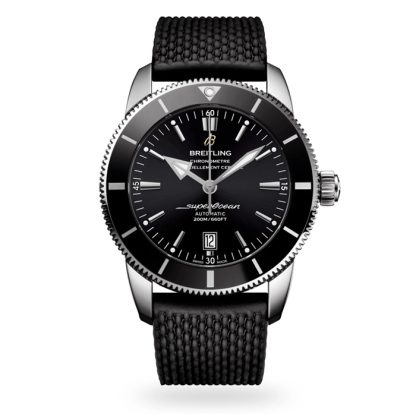 Breitling Superocean Heritage B20 Automatic 46 Rubber Strap Watch AB2020121B1S1