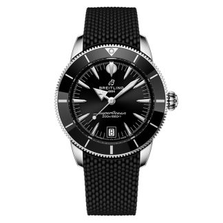 Breitling Superocean Heritage B31 Automatic 40mm Mens Watch Black Rubber AB3110241B1S1