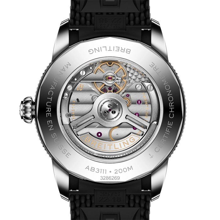 Breitling Superocean Heritage B31 Automatic 42mm Mens Watch Black Rubber AB3111241B1S1 - Image 2