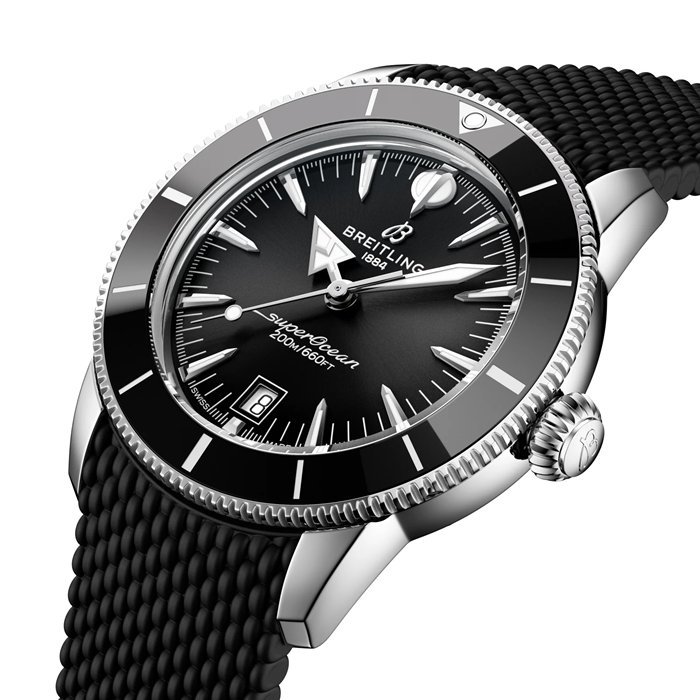 Breitling Superocean Heritage B31 Automatic 42mm Mens Watch Black Rubber AB3111241B1S1 - Image 3