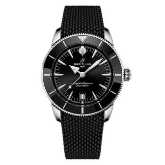 Breitling Superocean Heritage B31 Automatic 42mm Mens Watch Black Rubber AB3111241B1S1