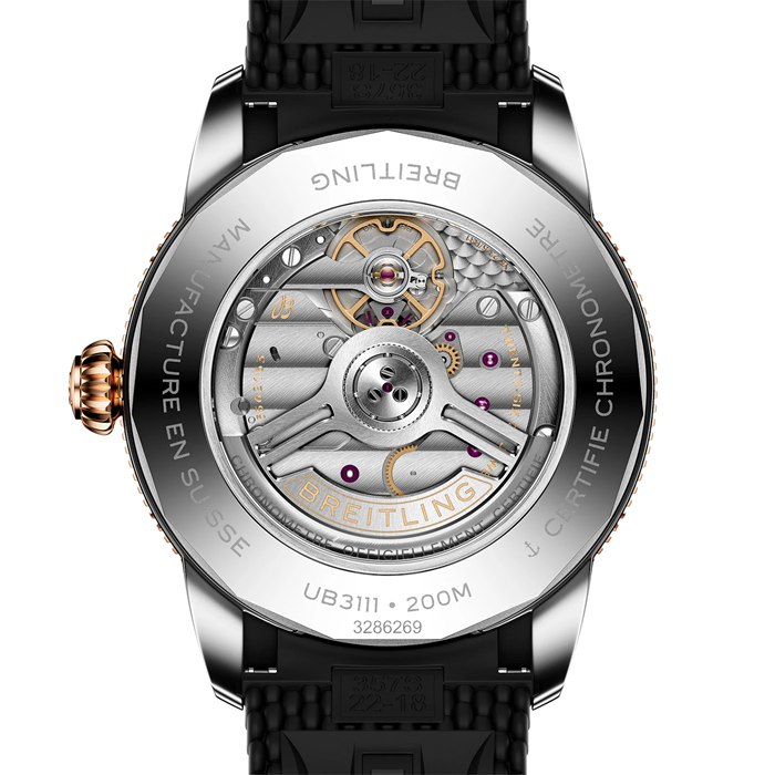 Breitling Superocean Heritage B31 Automatic 42mm Mens Watch Black Rubber UB3111241B1S1 - Image 2