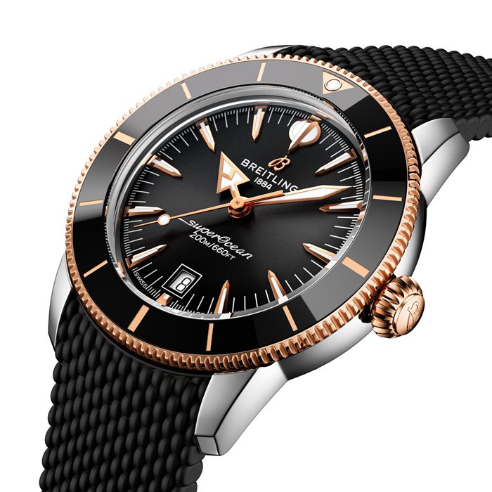 Breitling Superocean Heritage B31 Automatic 42mm Mens Watch Black Rubber UB3111241B1S1 - Image 3