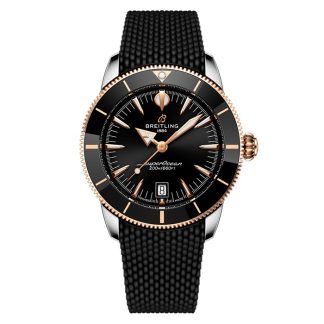 Breitling Superocean Heritage B31 Automatic 42mm Mens Watch Black Rubber UB3111241B1S1
