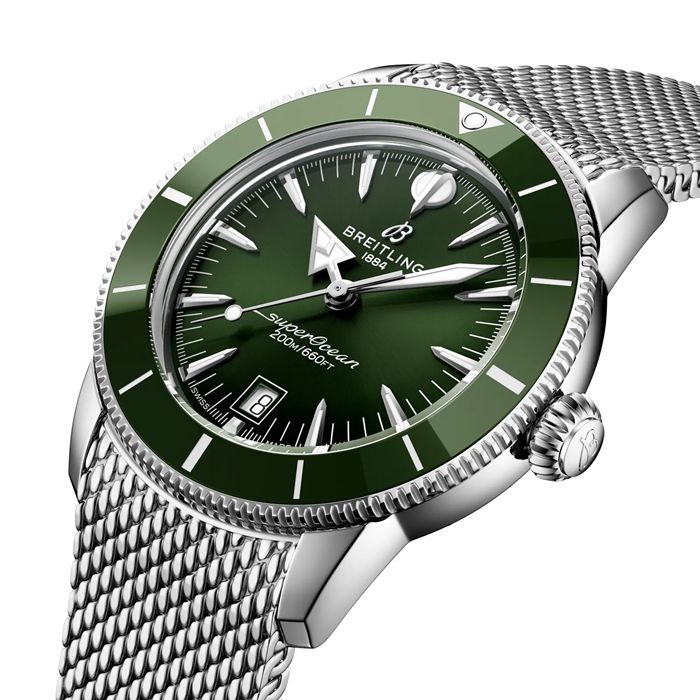 Breitling Superocean Heritage B31 Automatic 42mm Mens Watch Green AB3111361L1A1 - Image 3