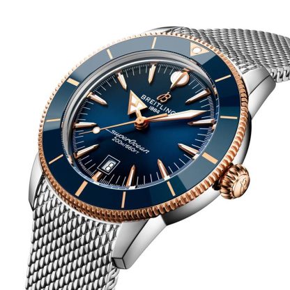 Breitling Superocean Heritage B31 Automatic 44mm Mens Watch Blue 18 UB3112161C1A1 - Image 3