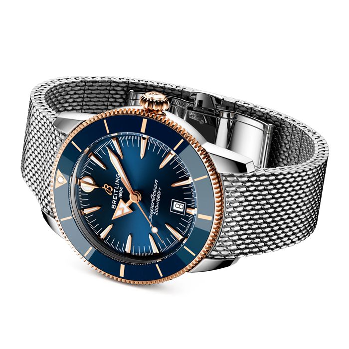 Breitling Superocean Heritage B31 Automatic 44mm Mens Watch Blue 18 UB3112161C1A1 - Image 4