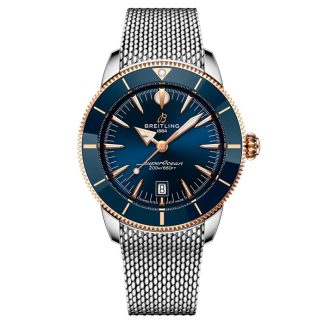 Breitling Superocean Heritage B31 Automatic 44mm Mens Watch Blue 18 UB3112161C1A1