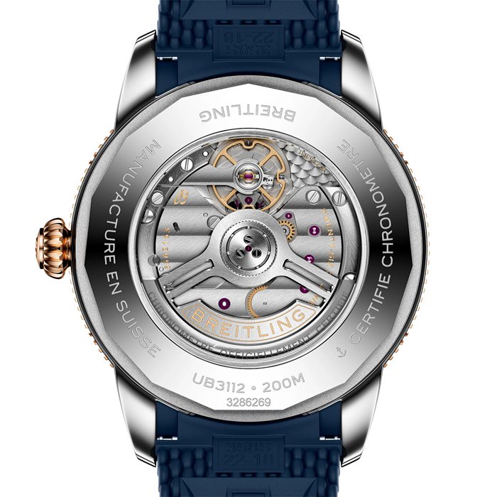 Breitling Superocean Heritage B31 Automatic 44mm Mens Watch Blue Rubber UB3112161C1S1 - Image 2