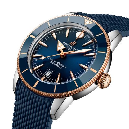 Breitling Superocean Heritage B31 Automatic 44mm Mens Watch Blue Rubber UB3112161C1S1 - Image 3