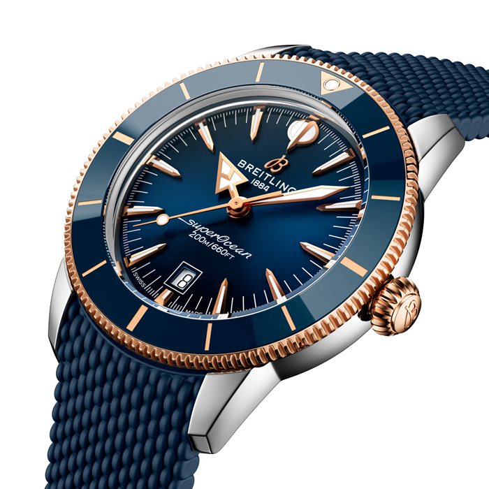 Breitling Superocean Heritage B31 Automatic 44mm Mens Watch Blue Rubber UB3112161C1S1 - Image 3