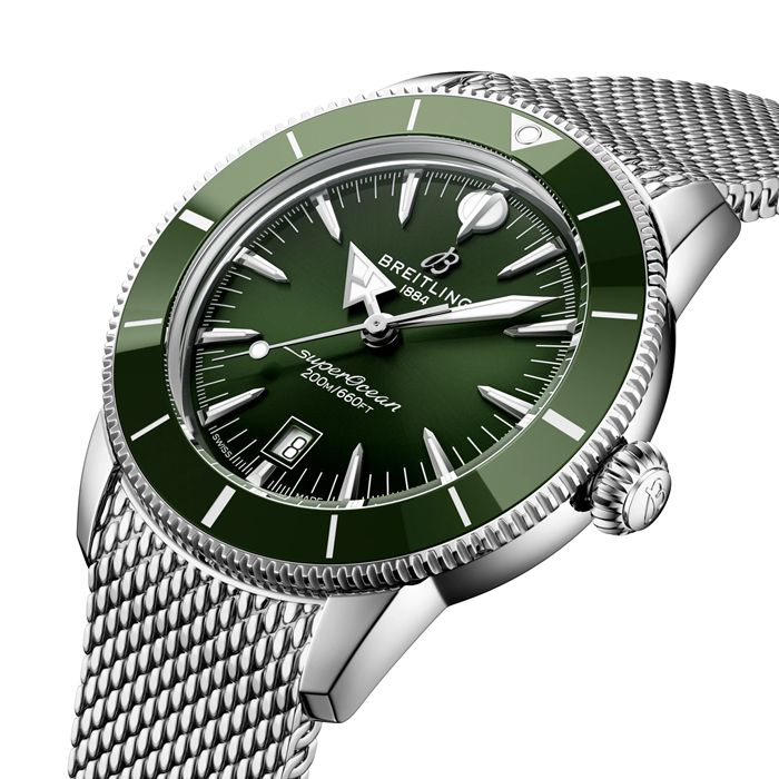 Breitling Superocean Heritage B31 Automatic 44mm Mens Watch Green AB3112361L1A1 - Image 3