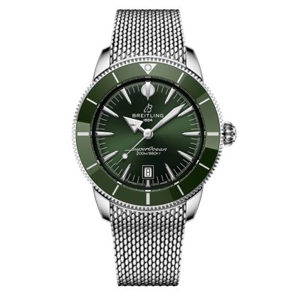 Breitling Superocean Heritage B31 Automatic 44mm Mens Watch Green AB3112361L1A1
