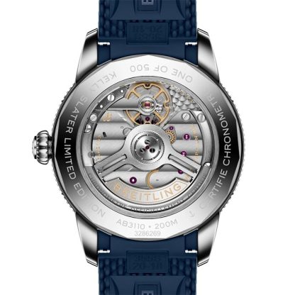 Breitling Superocean Heritage B31 Automatic Kelly Slater Limited Edition 40mm Mens Watch Blue Rubber AB31101A1C1S1 - Image 2