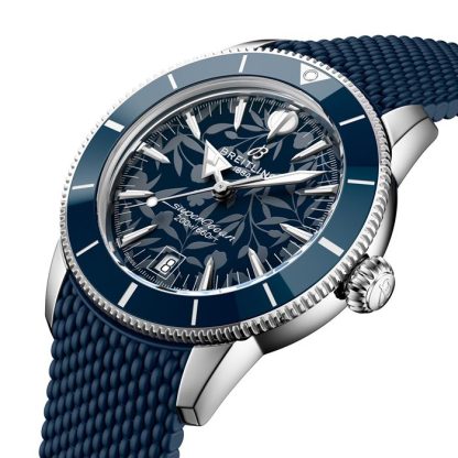 Breitling Superocean Heritage B31 Automatic Kelly Slater Limited Edition 40mm Mens Watch Blue Rubber AB31101A1C1S1 - Image 3