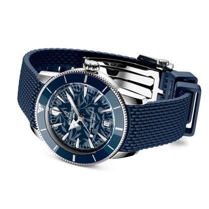 Breitling Superocean Heritage B31 Automatic Kelly Slater Limited Edition 40mm Mens Watch Blue Rubber AB31101A1C1S1 - Image 4